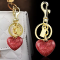 Red Heart Bag Charm