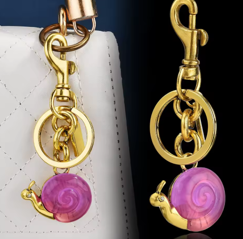 Snail Bag Charm